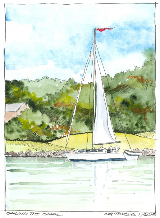 2015-09-01 Sailing the Canal
