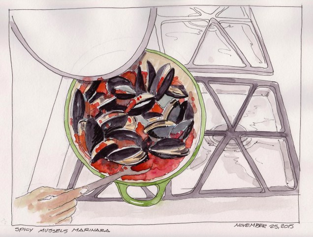 2015-11-25 Spicy Mussels