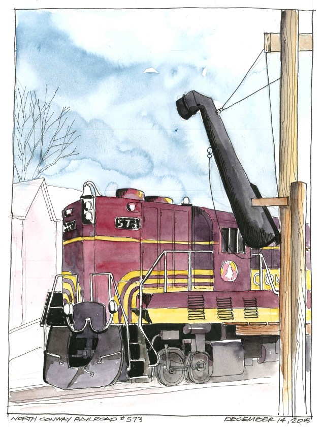 2015-12-14 N Conway Railroad