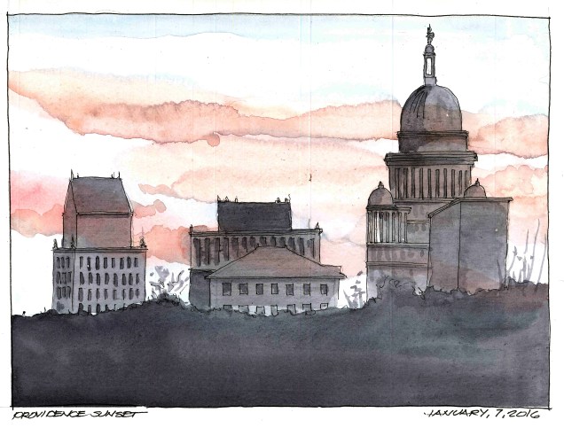 2016-01-07 Providence Sunset