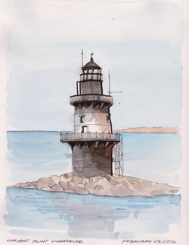 2016-02-29 Orient Point Lighthouse