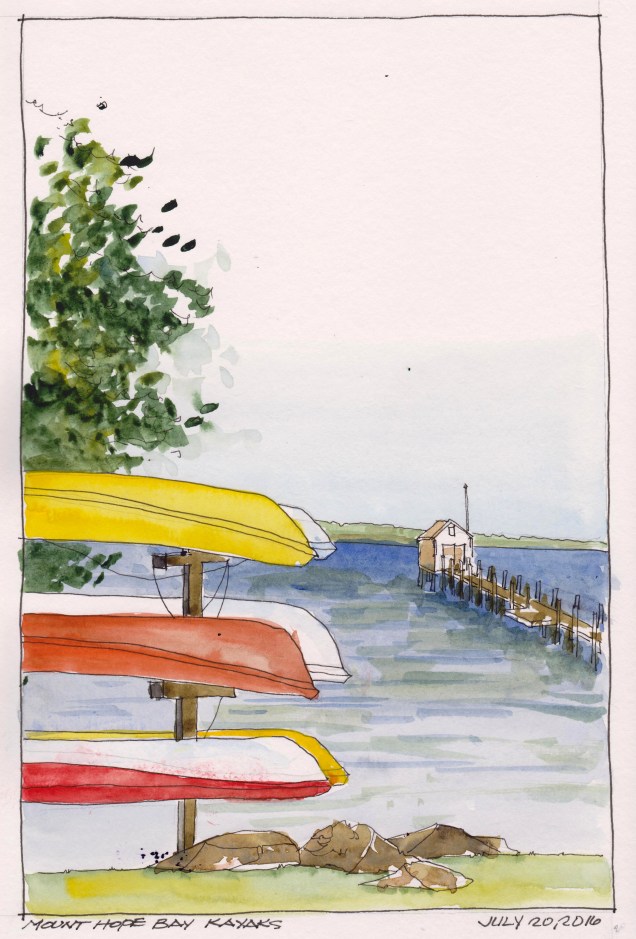 2016-07-20 Mount Hope Bay Kayaks