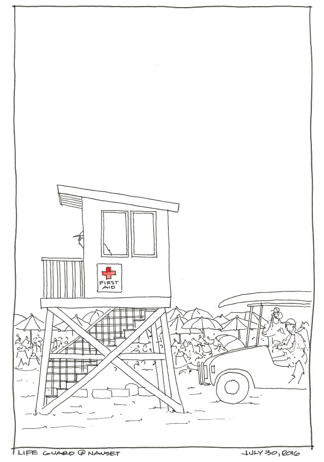 2016-07-30 Nauset Beach Life Guard